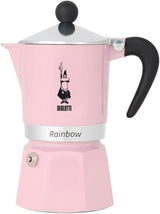 Bialetti Rainbow Italian Moka Espresso Coffee Maker 3 Cups Primavera Collection