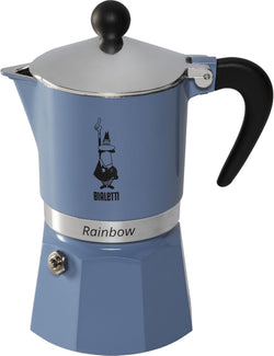 Bialetti Rainbow Italian Moka Espresso Coffee Maker 3 Cups Primavera Collection