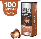 Bialetti Nespresso Compatible Multipack 100 Capsules