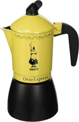 Bialetti Moka Orzo Express, Barley Italian Coffee Maker, Aluminium