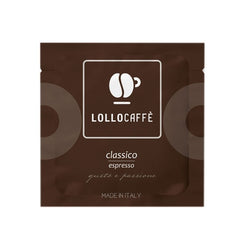 Caffe Lollo ESE (Easy Serve Espresso) Classico Italian Coffee Pods in Filter Paper - 44mm, 150 Pods